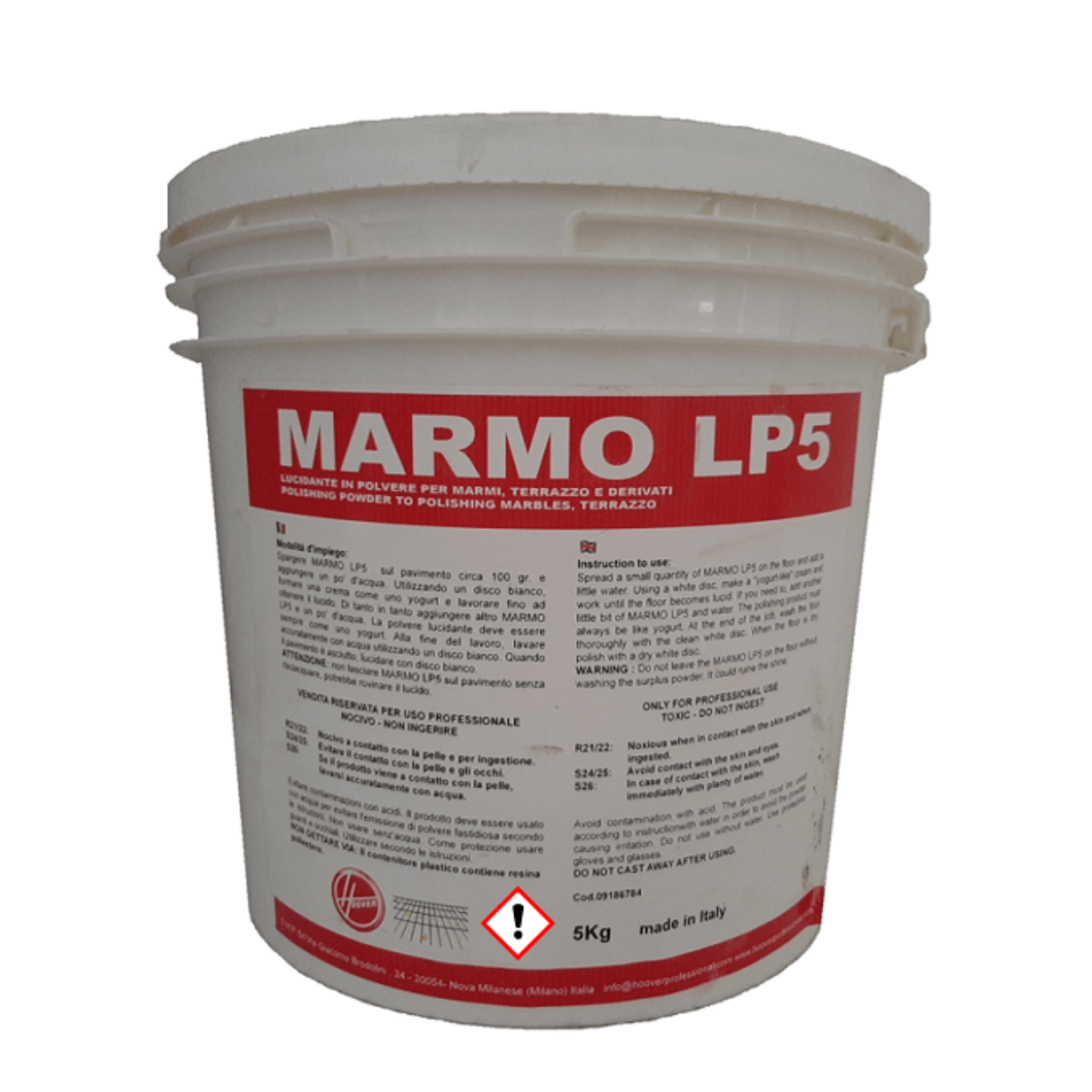 LP 5 – Lucidante in Polvere per Marmo e Pietre Calcaree
