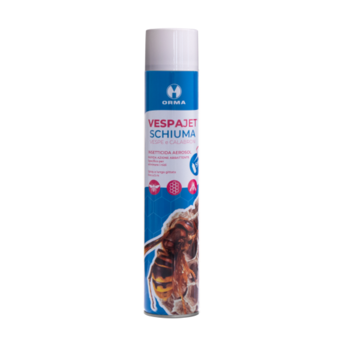 Vespajet Schiuma – Insetticida Spray per Vespe e Calabroni