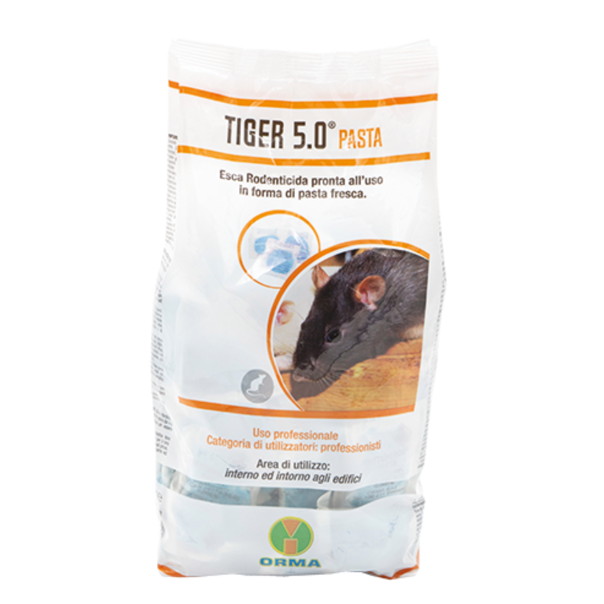 TIGER 5.0 – Rodenticida Pronto all’Uso a Base di Brodifacoum