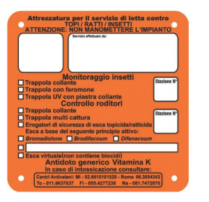 CARTELLO DI SEGNALAZIONE