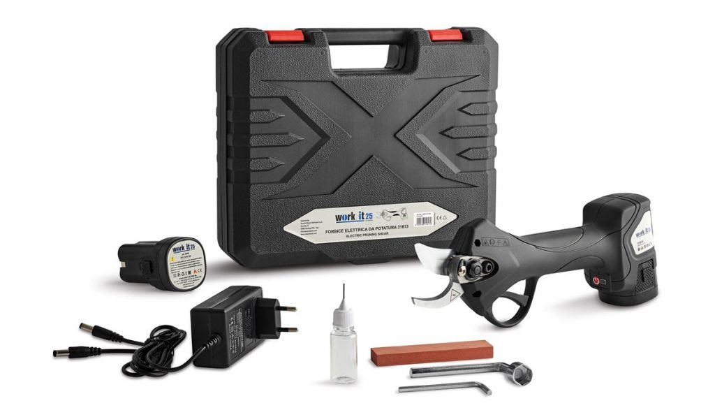 AUSONIA WORK IT 25 – Forbice Elettrica per Potatura