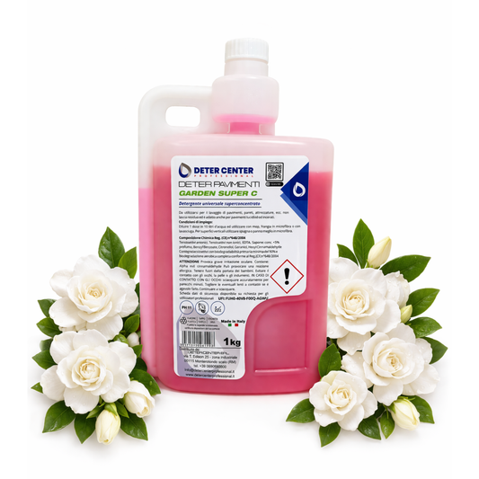 DETER PAVIMENTI GARDEN SUPER C – Detergente Universale Superconcentrato