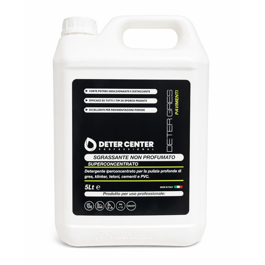 DETER GRES – Sgrassante Superconcentrato per Pavimenti
