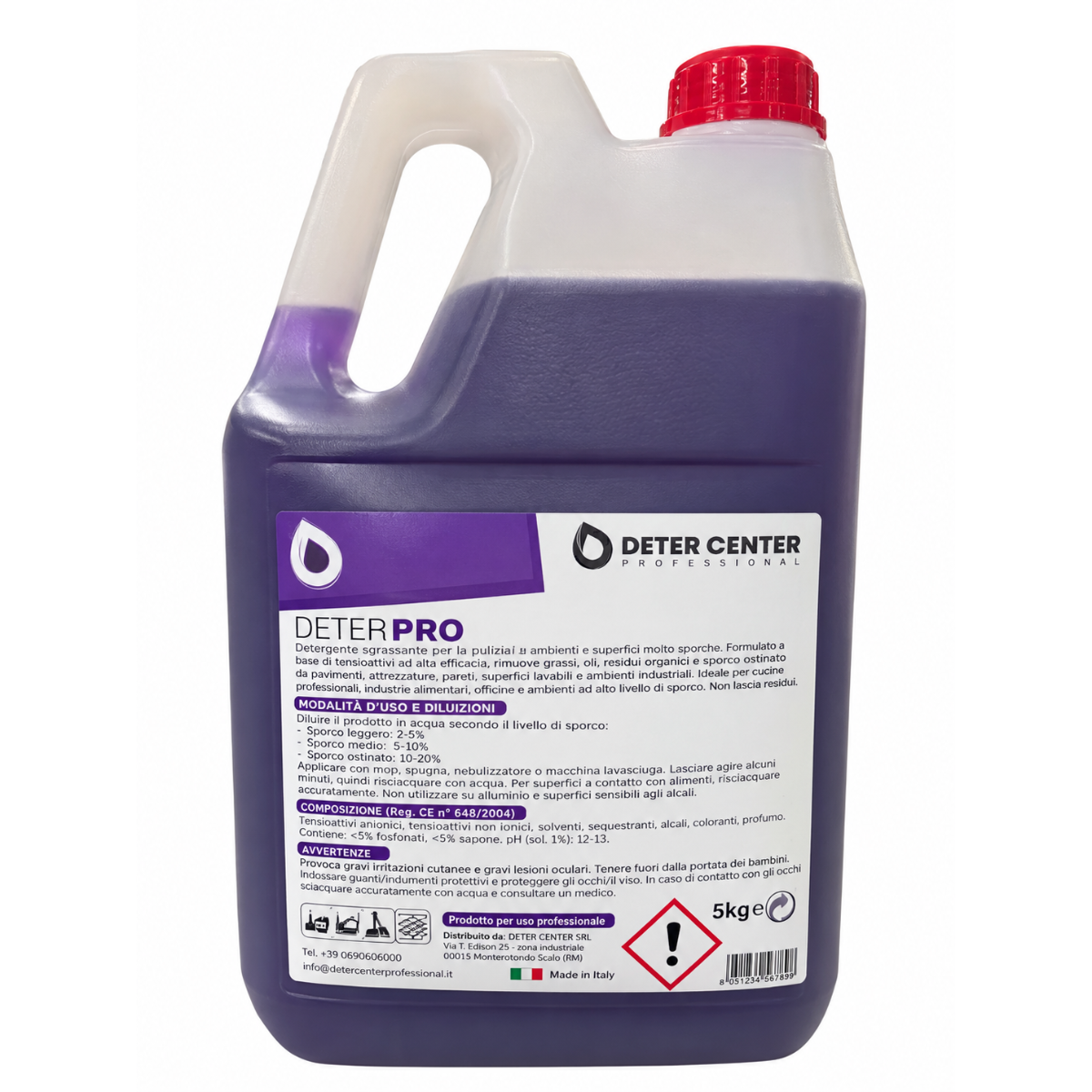 DETER PAVIMENTI LAVANDA 5L – Detergente Profumato per Pavimenti