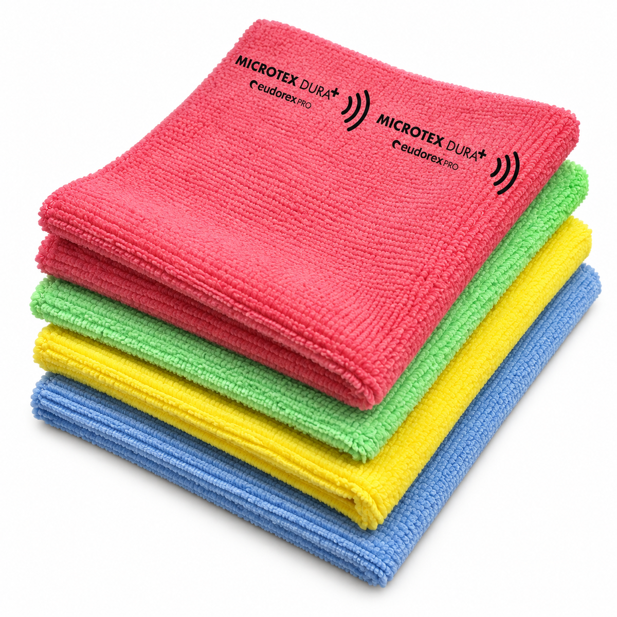 MICROTEX DURA+ – Panno in Microfibra Professionale 40×40 cm – Conf. 10 Pz