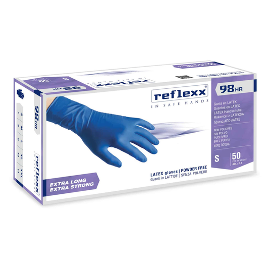 Reflexx 98 HR – Guanto in Lattice Naturale High Risk X-Long 30 cm